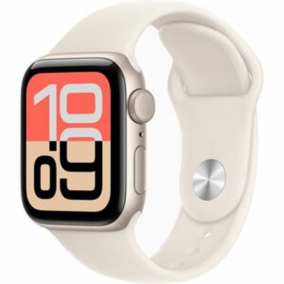 Imagen de APPLE - APPLE WATCH SE 3 GPS 40 MM CAJA STARLIGHT CON CORREA DEPORTIVA STAR