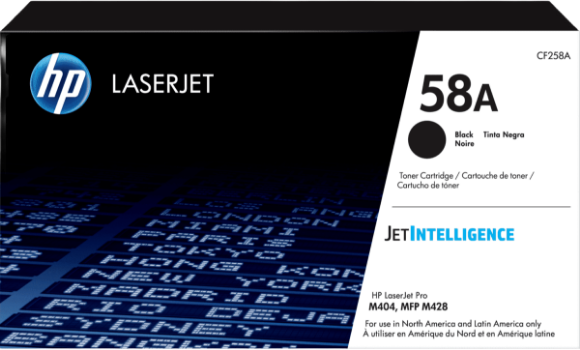Imagen de HEWLETT PACKARD - TONER NEGRO HP 58A RENDIMIENTO 3000PAG CF258A OPG