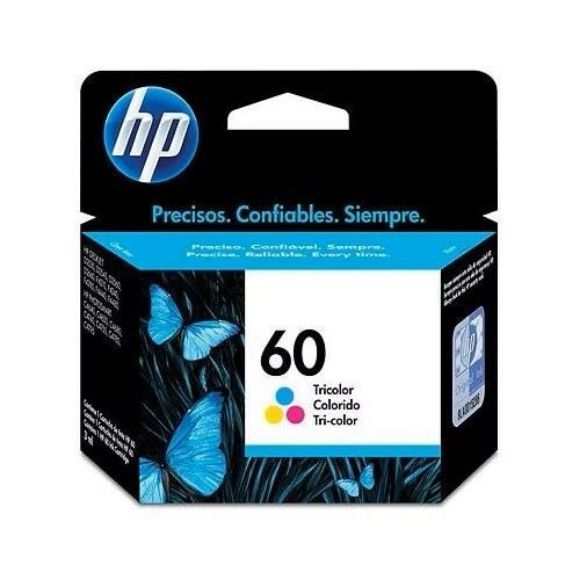 Imagen de HEWLETT PACKARD - HP 60 TRI-COLOR INK CARTRIDGE LAR