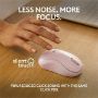 Imagen de LOGITECH - MOUSE LOGITECH M240 ROSE SILENT TOUCH BT 10 MTS AMBIDIESTRO