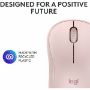 Imagen de LOGITECH - MOUSE LOGITECH M240 ROSE SILENT TOUCH BT 10 MTS AMBIDIESTRO
