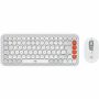 Imagen de LOGITECH - KIT TECLADO Y MOUSE LOGITECH POP ICON OFF-WHITE BT MULTIDISPOSIT