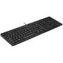 Imagen de HEWLETT PACKARD - TECLADO ALAMBRICO HP 125 USB-A 180CM NEGRO 50 RECICLADO 1YW