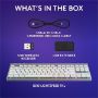 Imagen de LOGITECH - TECLADO LOGITECH G G515 LIGHTSP EED TKL WHITE BT USB-A RGB PTB 36HR