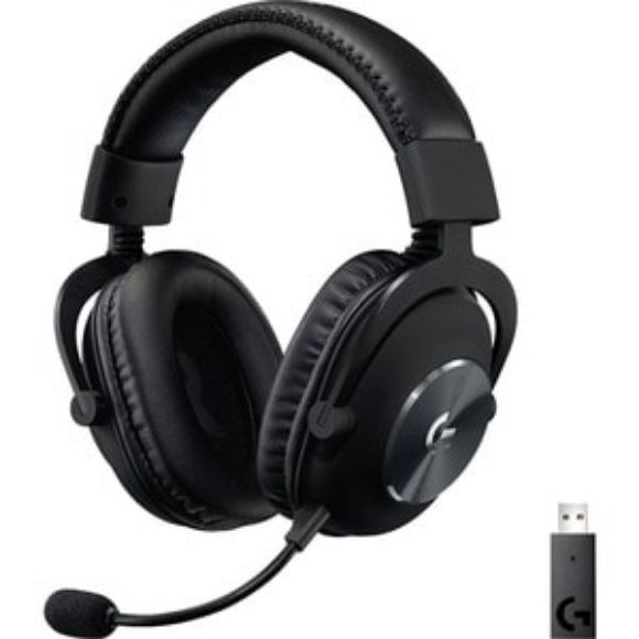 Imagen de LOGITECH - DIADEMA LOGITECH G PRO X LIGHTS PEED BLACK PS5 PS4 PC BT 2.4GHZ DTS