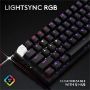 Imagen de LOGITECH - TECLADO LOGITECH G PRO X60 BLAC 60 RGB BT 2.4GHZ USB 2.0 ESTUCHE