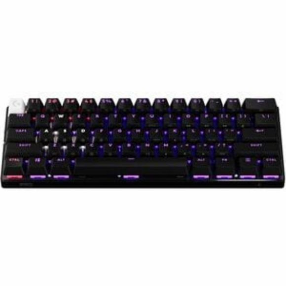 Imagen de LOGITECH - TECLADO LOGITECH G PRO X60 BLAC 60 RGB BT 2.4GHZ USB 2.0 ESTUCHE