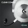 Imagen de LOGITECH - DIADEMA LOGITECH G PRO X 2 LIGH TSPEED WHITE 50 HR BT 2.4 GHZ 30 MT