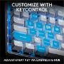 Imagen de LOGITECH - TECLADO LOGITECH G PRO X TKL RA PID OFF-WHITE INT MAG-ANALO RGB USB