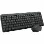 Imagen de LOGITECH - KIT TECLADO Y MOUSE LOGITECH MK MK250 GRAPHITE COMPACTO BT 10 MTS