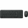 Imagen de LOGITECH - KIT TECLADO Y MOUSE LOGITECH MK MK250 GRAPHITE COMPACTO BT 10 MTS