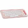 Imagen de LOGITECH - KIT TECLADO Y MOUSE LOGITECH PO ICON ROSE BT MULTIDISPOSITIVO