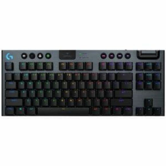 Imagen de LOGITECH - TECLADO LOGITECH G G915 LIGHTSP EED TKL BLACK LOW PROFILE RGB BT