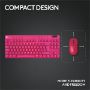 Imagen de LOGITECH - TECLADO LOGITECH G PRO X TKL RA PID MAGENTA INT MAG-ANALO RGB USB-A