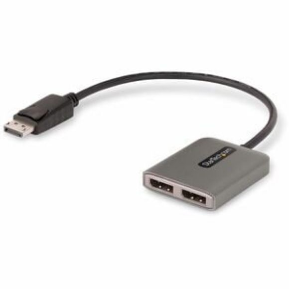 Imagen de STARTECH - HUB MULTIPLICADOR MST DE 2 PUERTOS DISPLAYPORT DIVISOR DP