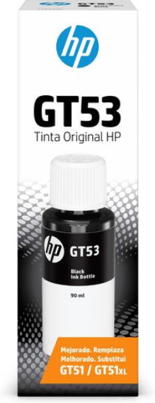 Imagen de HEWLETT PACKARD - BOTE TINTA HP GT53 NEGRO 90ML 4.000 PAGS HP SMART TANK