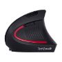 Imagen de TECHZONE - MOUSE ERGONOMICO TECHZONE VERTI TZMOUINA-06 INALAMBRICO USB NEGRO