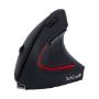 Imagen de TECHZONE - MOUSE ERGONOMICO TECHZONE VERTI TZMOUINA-06 INALAMBRICO USB NEGRO
