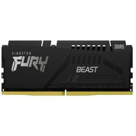 Imagen de KINGSTON - FURY RAM BEAST BLACK 16GB DIM M DDR5 5200MHZ