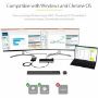 Imagen de STARTECH - DOCKING STATION USB C PD100W 3 MONITORS 4K 2XDP/HDMI