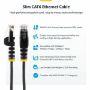 Imagen de STARTECH - ETHERNET CABLE CAT6 THIN 10M BLACK - SNAGLESS - LSZH