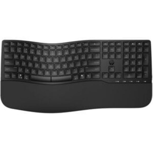 Imagen de HEWLETT PACKARD - TECLADO INALAMBRICO HP 685 WIRELESS USB-A ERGONOMICO NEGRO 1YW