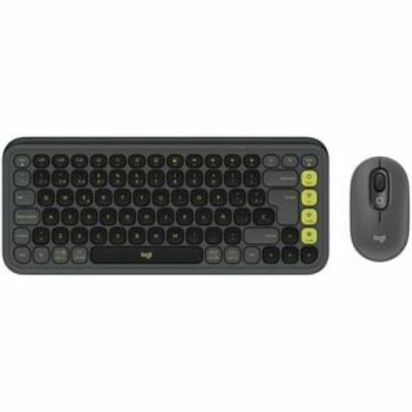 Imagen de LOGITECH - KIT TECLADO Y MOUSE LOGITECH POP ICON GRAPHITE BT MULTIDISPOSITI