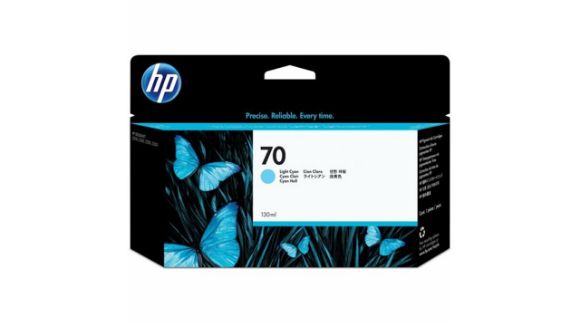 Imagen de HEWLETT PACKARD - HP 70 CYAN CLARO 130ML TINTA AMPLIO FORMATO C9390A