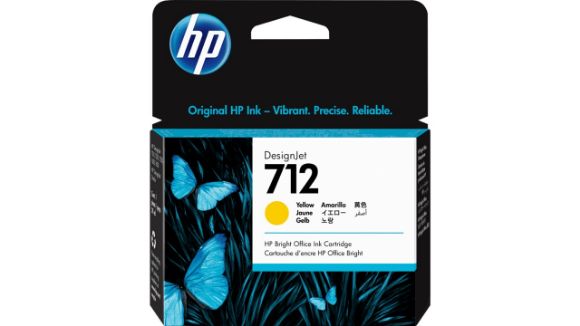Imagen de HEWLETT PACKARD - HP 712 AMARILLO 29ML TINTA AMPLIO FORMATO 3ED69A
