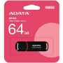 Imagen de PAQ. C/2 - ADATA - ADATA USB 64GB UV150 BLACK 3.0 AUV150-64G-RBK