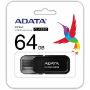 Imagen de PAQ. C/2 - ADATA - ADATA USB 64GB UV240 2.0 BLACK AUV240-64G-RBK