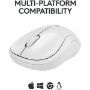 Imagen de LOGITECH - MOUSE LOGITECH M240 WHITE SILEN TOUCH BT 10 MTS AMBIDIESTRO