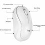 Imagen de LOGITECH - MOUSE LOGITECH M240 WHITE SILEN TOUCH BT 10 MTS AMBIDIESTRO