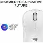Imagen de LOGITECH - MOUSE LOGITECH M240 WHITE SILEN TOUCH BT 10 MTS AMBIDIESTRO
