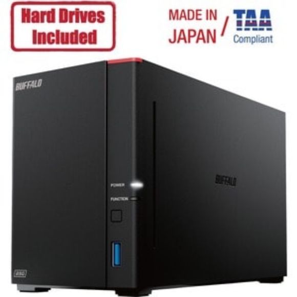 Imagen de BUFFALO - LINKSTATOIN SOHO 720DB 4TB HARD DRIVES INCLUDED (2 X 2TB 2 BAY)