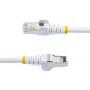 Imagen de STARTECH - CABLE 2.1M DE RED CAT6A BLANCO SNAGLESS POE 100W RJ45