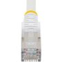 Imagen de STARTECH - CABLE 2.1M DE RED CAT6A BLANCO SNAGLESS POE 100W RJ45