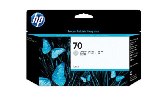 Imagen de HEWLETT PACKARD - HP 70 GRIS CLARO 130ML TINTA AMPLIO FORMATO C9451A
