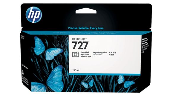 Imagen de HEWLETT PACKARD - HP 727 NEGRO FOTO 130ML TINTA AMPLIO FORMATO B3P23A
