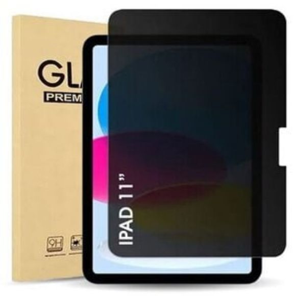 Imagen de PAQ. C/2 - DATA COMPONENTS - BROBOTIX CRISTAL TEMPLADO CON F ILTRO DE PRIVACIDAD PARA APPLE IPA