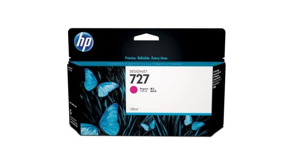 Imagen de HEWLETT PACKARD - HP 727 MAGENTA 130ML TINTA AMPLIO FORMATO B3P20A