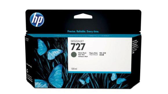 Imagen de HEWLETT PACKARD - HP 727 NEGRO MATTE 130ML TINTA AMPLIO FORMATO B3P22A