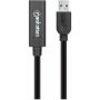 Imagen de IC - CABLE USB V3.2 EXT. TIPO A 10.0M NEGRO 5GBPS