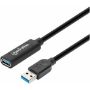 Imagen de IC - CABLE USB V3.2 EXT. TIPO A 10.0M NEGRO 5GBPS