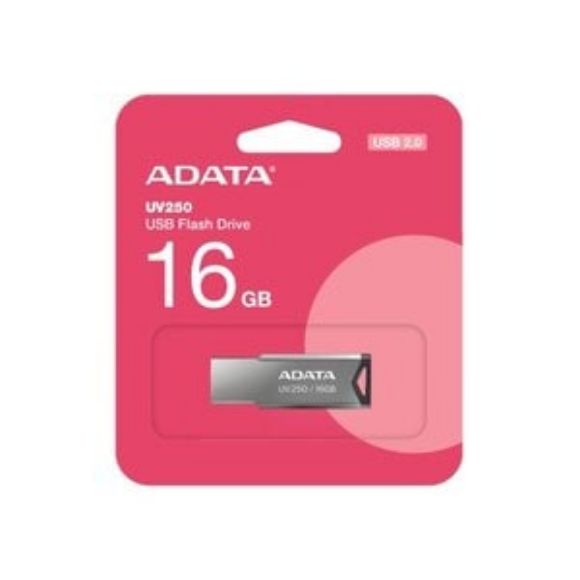 Imagen de PAQ. C/2 - ADATA - ADATA USB 16GB AUV250-16G-RBK BLACK