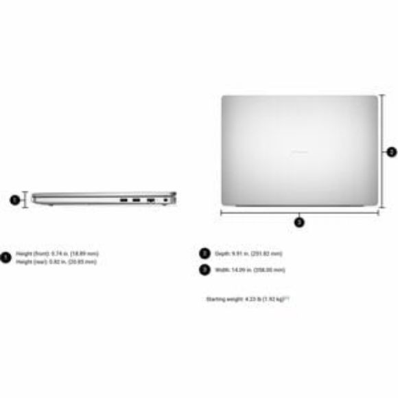 Imagen de DELL - NB DELL PRO 16 U7-255U W11P 32GB 1TB 3YW