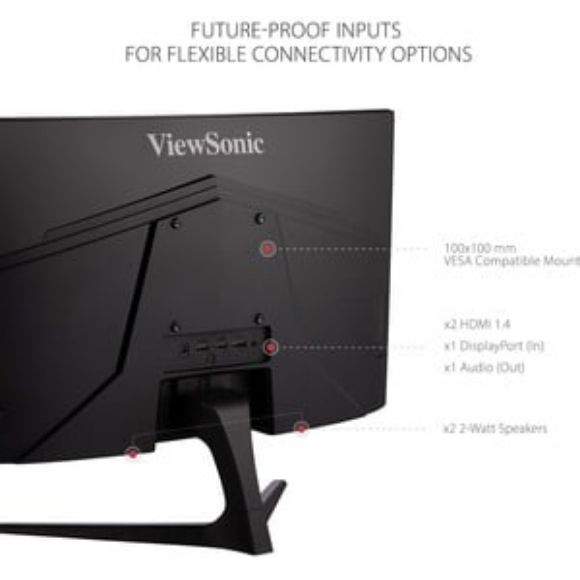 Imagen de VIEWSONIC - MONITOR GAMING CURVO DE 24IN 165HZ