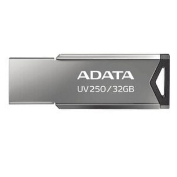 Imagen de PAQ. C/2 - ADATA - ADATA USB 32GB AUV250-32G-RBK 2.0 METALICA