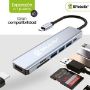 Imagen de DATA COMPONENTS - BROBOTIX DOCKING 7 EN 1 CONECT OR USB-C UN PUERTO USB TIPO C TRE