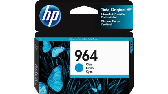 Imagen de HEWLETT PACKARD - TINTA CYAN HP 964 RENDIMIENTO 700 PAGINAS 3JA50AL